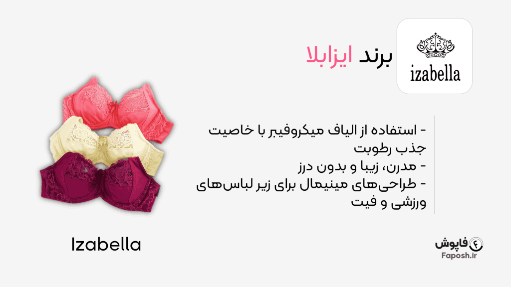برند لباس زیر زنانه ایزابلا 1 | فاپوش
